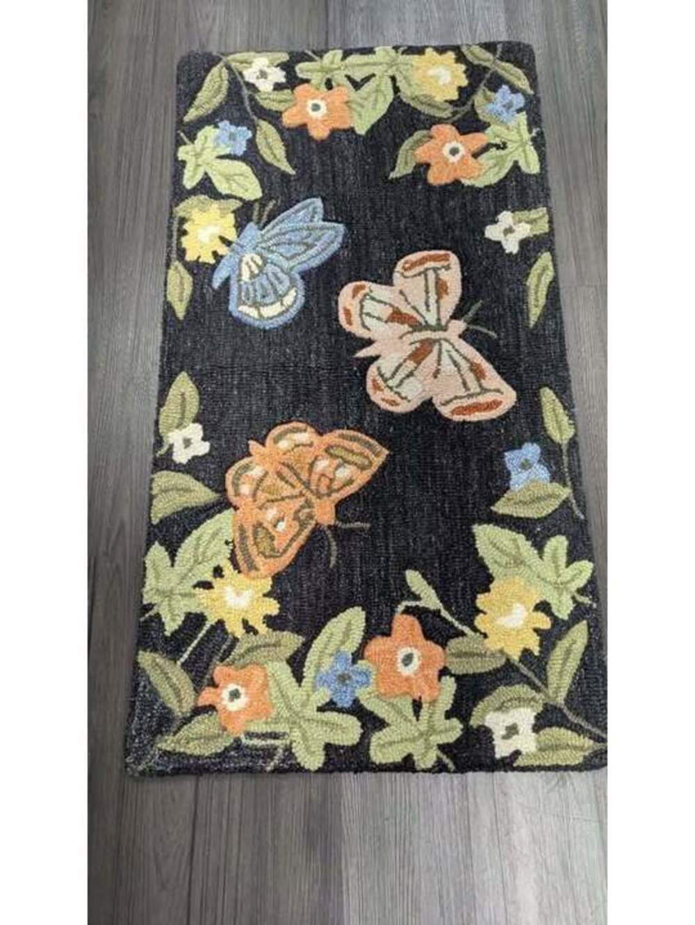 Rifle Paper Co. x Loloi Signature Floral Scatter Rug 23.5 in x 45 in